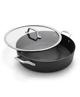 Calphalon Premier Hard-Anodized Nonstick 7 Quart Sauteuse with Lid