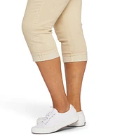Nydj Plus Marilyn Straight Crop Cuff Jeans