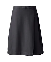 Lands' End Plus Solid A-line Skirt Below the Knee