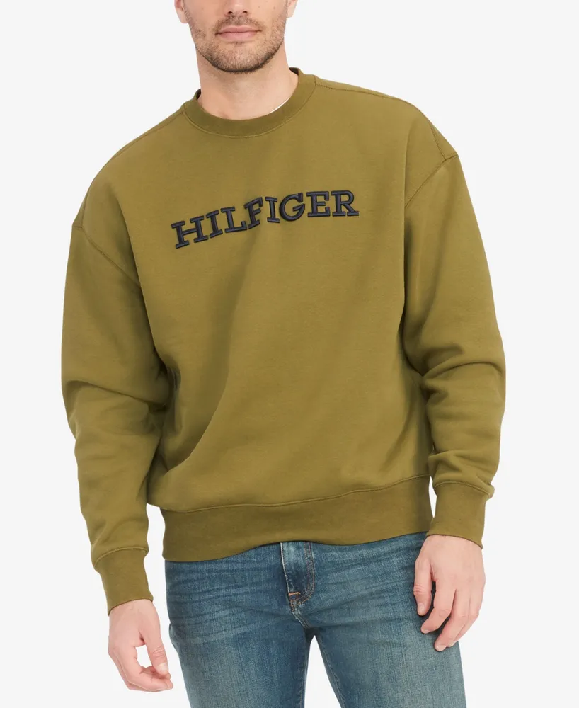 Tommy Hilfiger Men's Tommy Hilfiger Black Pittsburgh Steelers Ronald Crew  Sweatshirt