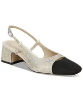 Sam Edelman Women's Tarra Glitz Slip-On Slingback Pumps