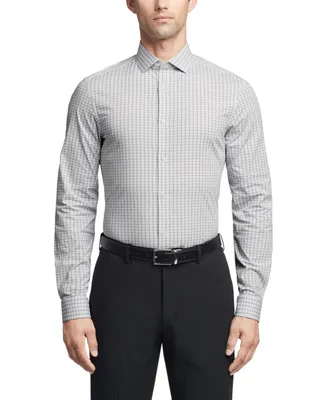 Calvin Klein Men's Steel Slim Fit Stretch Dress Shirt