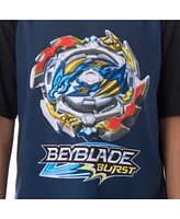 Beyblade Boys Burst Spinner Tops 2 Piece Shorts And T-Shirt Pajama Set