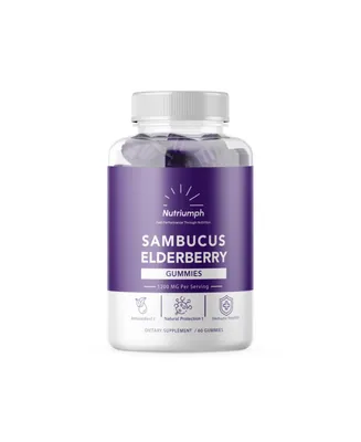 Elderberry Gummies supplement with Vitamin C and Zinc