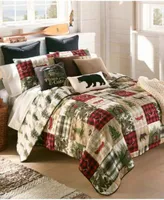 Donna Sharp Cedar Lodge Reversible Quilt Set Collection