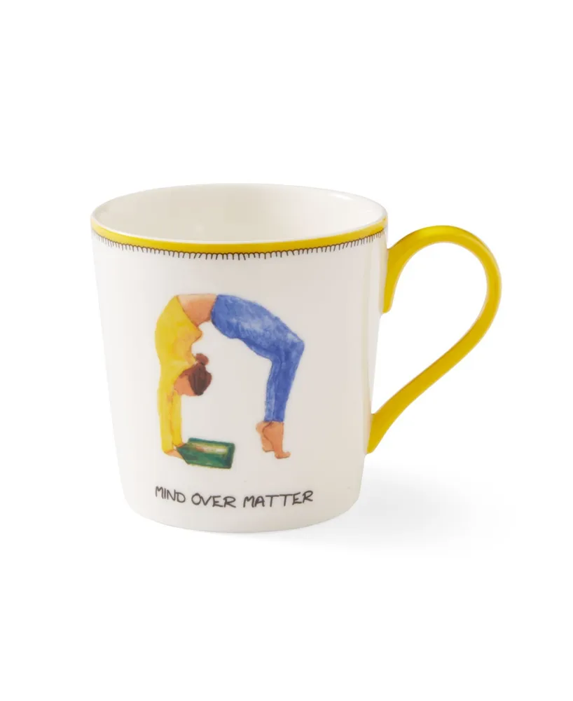 Kit Kemp for Spode Doodles Mind Over Matter Mug