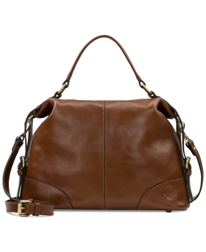 Patricia Nash Kirby Leather Crossbody, Created For Macy's in Blue