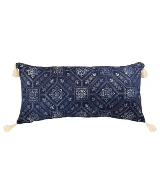 Donna Sharp Desert Hill Tile Rectangle Decorative Pillow, 11" x 22"
