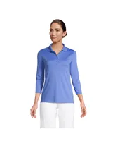 Lands' End Women's Tall Supima Cotton Polo