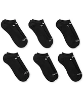 Nike Unisex Everyday Plus Cushioned Training No-Show Socks 6 Pairs