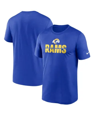 Men's Nike Royal Los Angeles Rams Legend Microtype Performance T-shirt