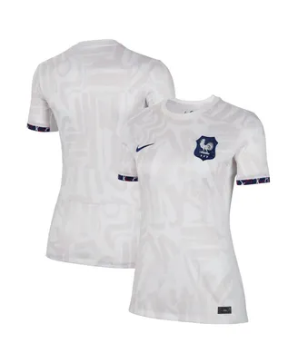 Women's Nike White France National Team 2023 Away Stadium Replica Jersey