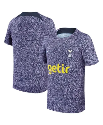 Big Boys and Girls Nike Purple Tottenham Hotspur 2023/24 Pre-Match Performance Top