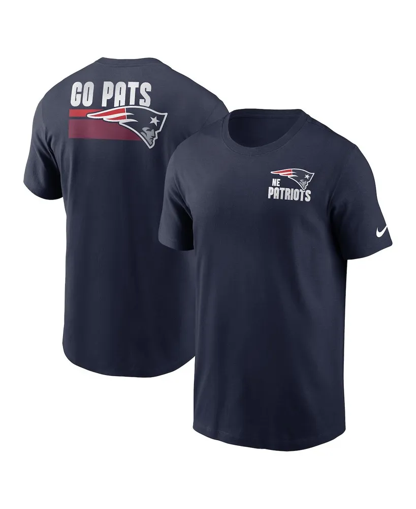 Men's Nike Navy New England Patriots Blitz Essential T-shirt