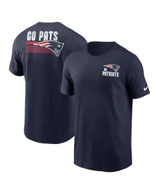 Men's Nike Navy New England Patriots Blitz Essential T-shirt