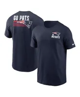 Men's Nike Navy New England Patriots Blitz Essential T-shirt