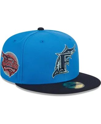 Men's New Era Royal Florida Marlins 59FIFTY Fitted Hat