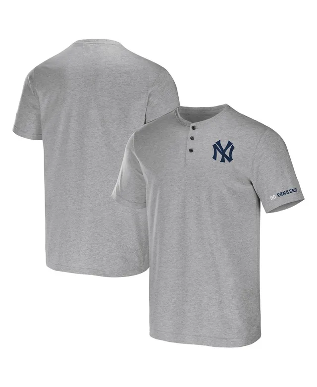 Profile Men's Navy New York Yankees Big and Tall Hometown Collection The Bomber  T-shirt