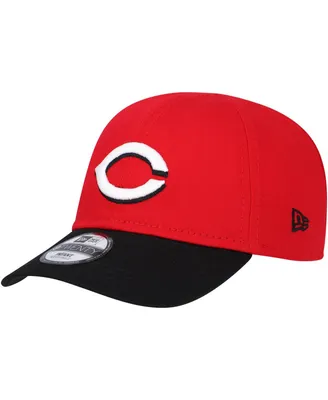 Infant Boys and Girls New Era Red Cincinnati Reds Team Color My First 9TWENTY Flex Hat