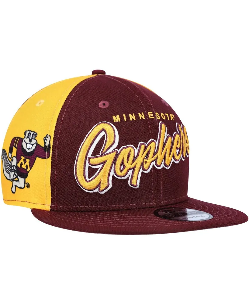 Men's New Era Maroon Minnesota Golden Gophers Outright 9FIFTY Snapback Hat