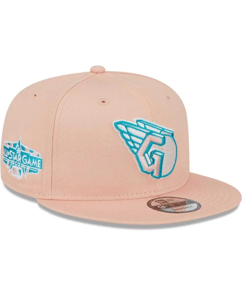 New Era Men's New Era Pink Detroit Tigers Sky Aqua Undervisor