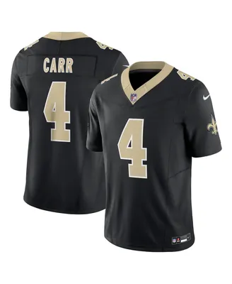 Men's Nike Derek Carr Black New Orleans Saints Vapor F.u.s.e. Limited Jersey