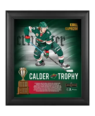 Kirill Kaprizov Minnesota Wild Framed 15" x 17" 2021 Calder Trophy Winner Collage