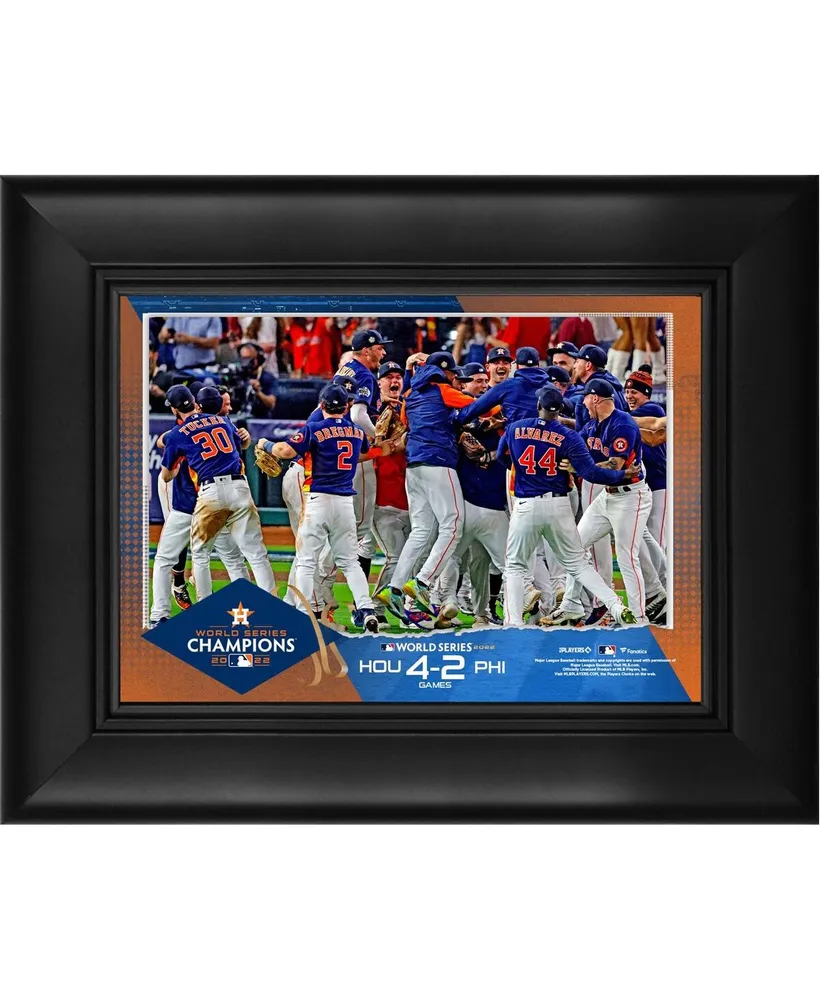 Houston Astros Framed 5 x 7 2022 MLB World Series Champions