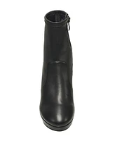 French Connection Women's Lane Platform Leather Booties