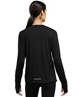 Nike Women's Dri-fit Swift Element Uv Crewneck Top