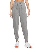 Nike Women's Dri-fit One French Terry High-Waisted 7/8 Joggers