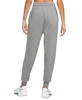 Nike Women's Dri-fit One French Terry High-Waisted 7/8 Joggers