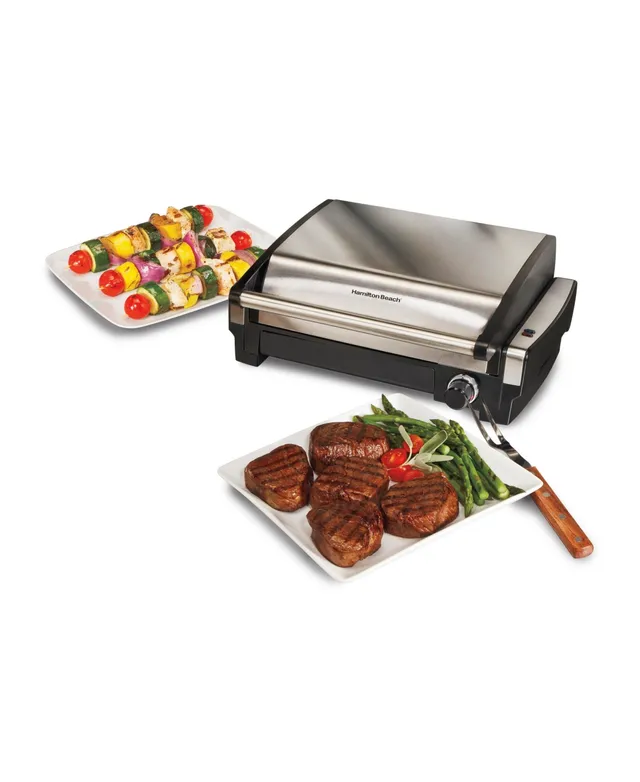 Hamilton Beach Dual Zone Grill and Griddle - Macy's