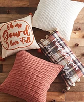 Levtex Mills Waffle Decorative Pillow, 20" x