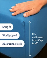 4 Piece Microfiber Sheet Set - California King