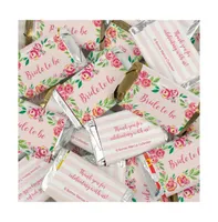 Pcs Floral Bridal Shower Candy Party Favors Hershey's Miniatures Chocolate