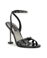 Nine West Women's Noras Almond Toe Strappy Dress Sandals