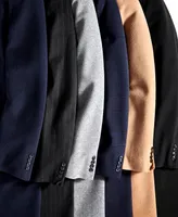 Tommy Hilfiger Men's Addison Wool-Blend Trim Fit Overcoat