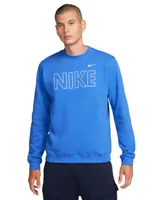 Nike Men's Sportswear Club Fleece Embroidered Logo Sweatshirt