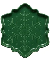 Fiesta Snowflake Shaped Plate 9"