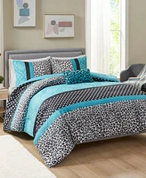 Mi Zone Chloe 4-Pc. Comforter Set, Full/Queen