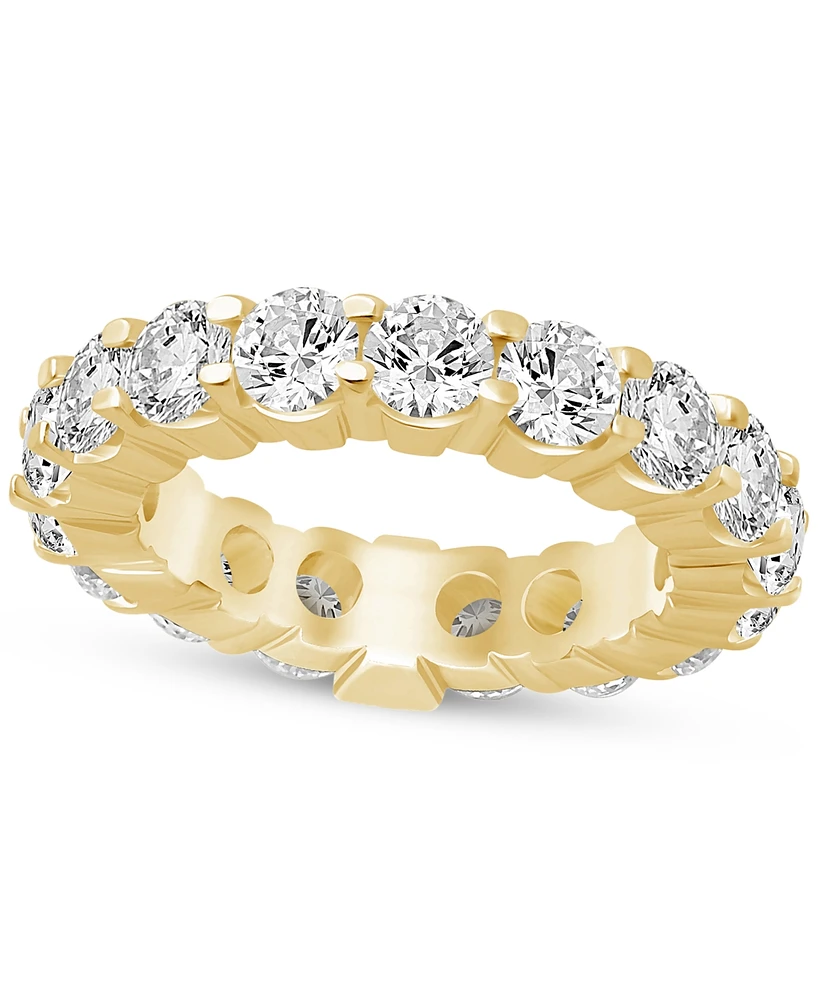 Diamond Eternity Band (5 ct. t.w.) in 14k White or Yellow Gold