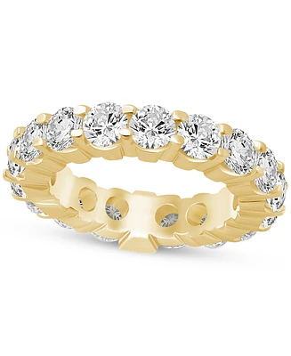 Diamond Eternity Band (5 ct. t.w.) in 14k White or Yellow Gold