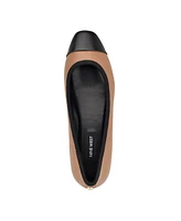 Nine West Women's Ollin 9X9 Slip-On Square Toe Dress Flats