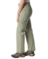 Bass Outdoor Women's High-Rise Canvas Cargo Pants