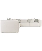 Bliss 161" 4-Pc. Fabric Modular Sectional, Created for Macy's