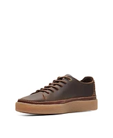 Clarks Men's Collection Oakpark Leather Low Top Casual Shoes