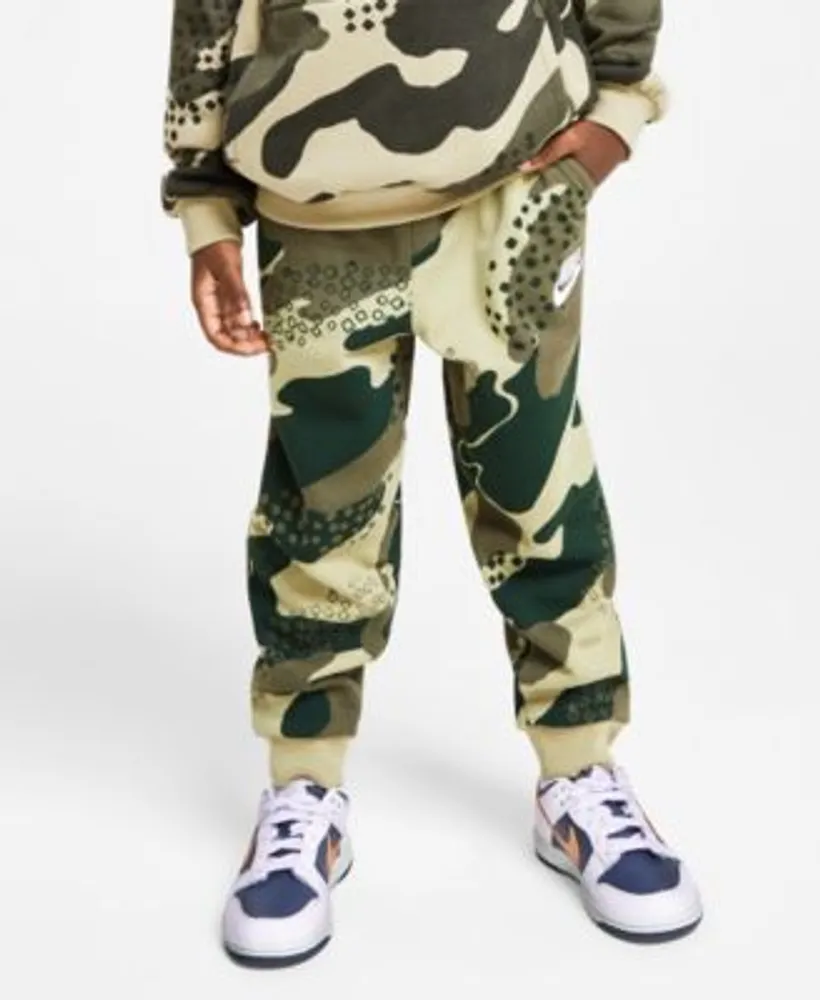 Nike Toddler Little Boys Club Camo Hoodie Joggers