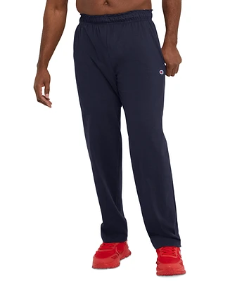 Champion Men's Big & Tall Standard-Fit Jersey-Knit Track Pants