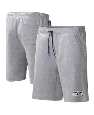 Men's Msx by Michael Strahan Heather Gray Seattle Seahawks Trainer Shorts